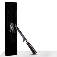 Japanese Chef Knife Set – Brown Wood