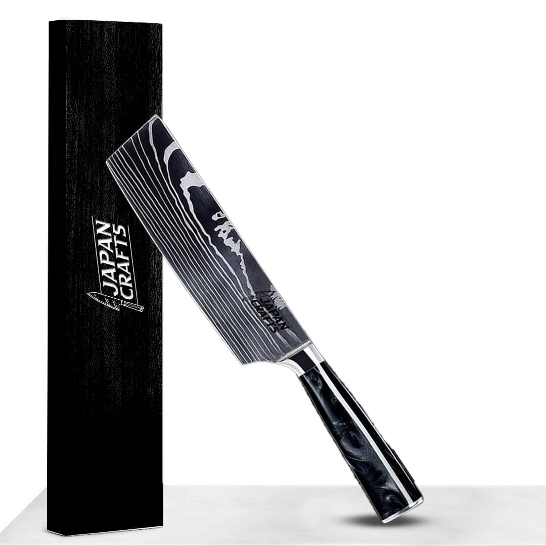 Japanese Chef Knife Set - Black Resin