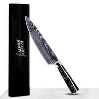 Japanese Chef Knife Set - Black Resin