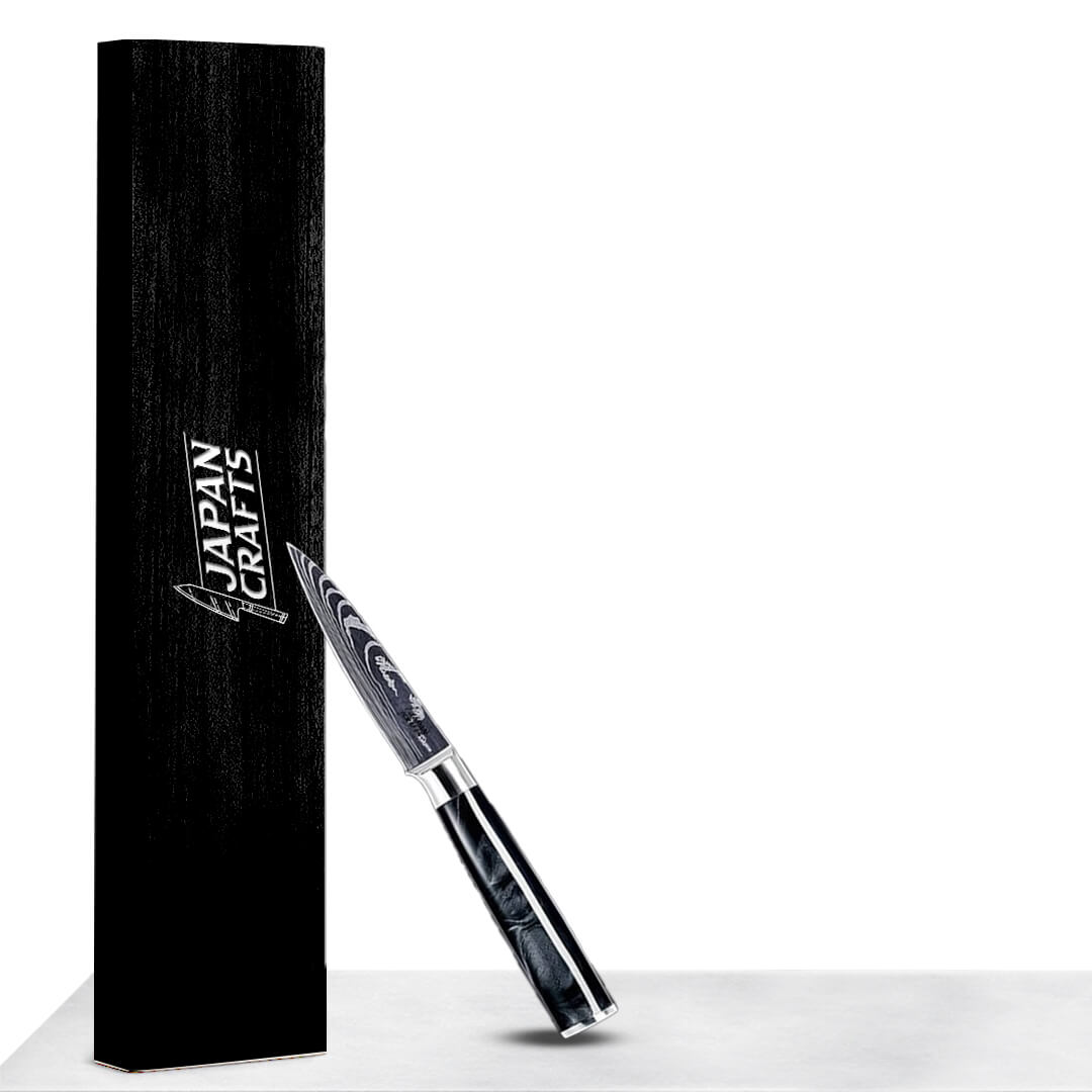 Japanese Chef Knife Set - Black Resin