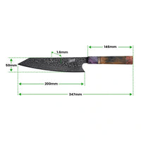 RINZAN Series - Japanese Damascus Gyuto Knife