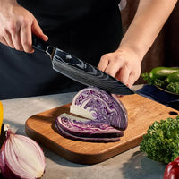 Japanese Chef Knife Set - Black Resin