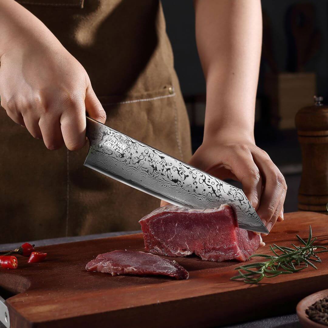 RINZAN Series - Japanese Damascus Gyuto Knife