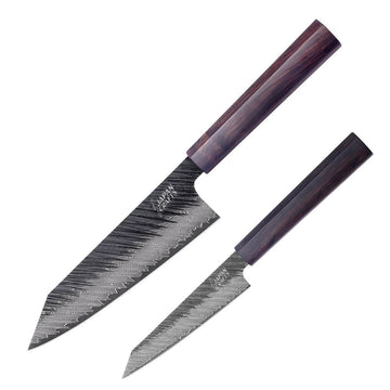 TORA Series - Japanese Hammered Damascus Set