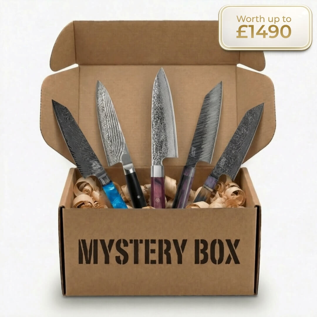 Mystery Box AU | 5 Japanese Knives