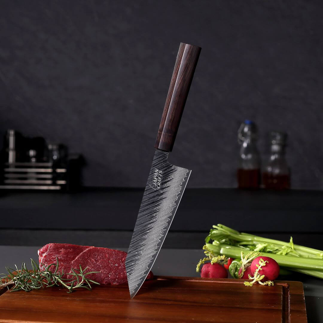 TORA Series - Japanese Hammered Damascus Set