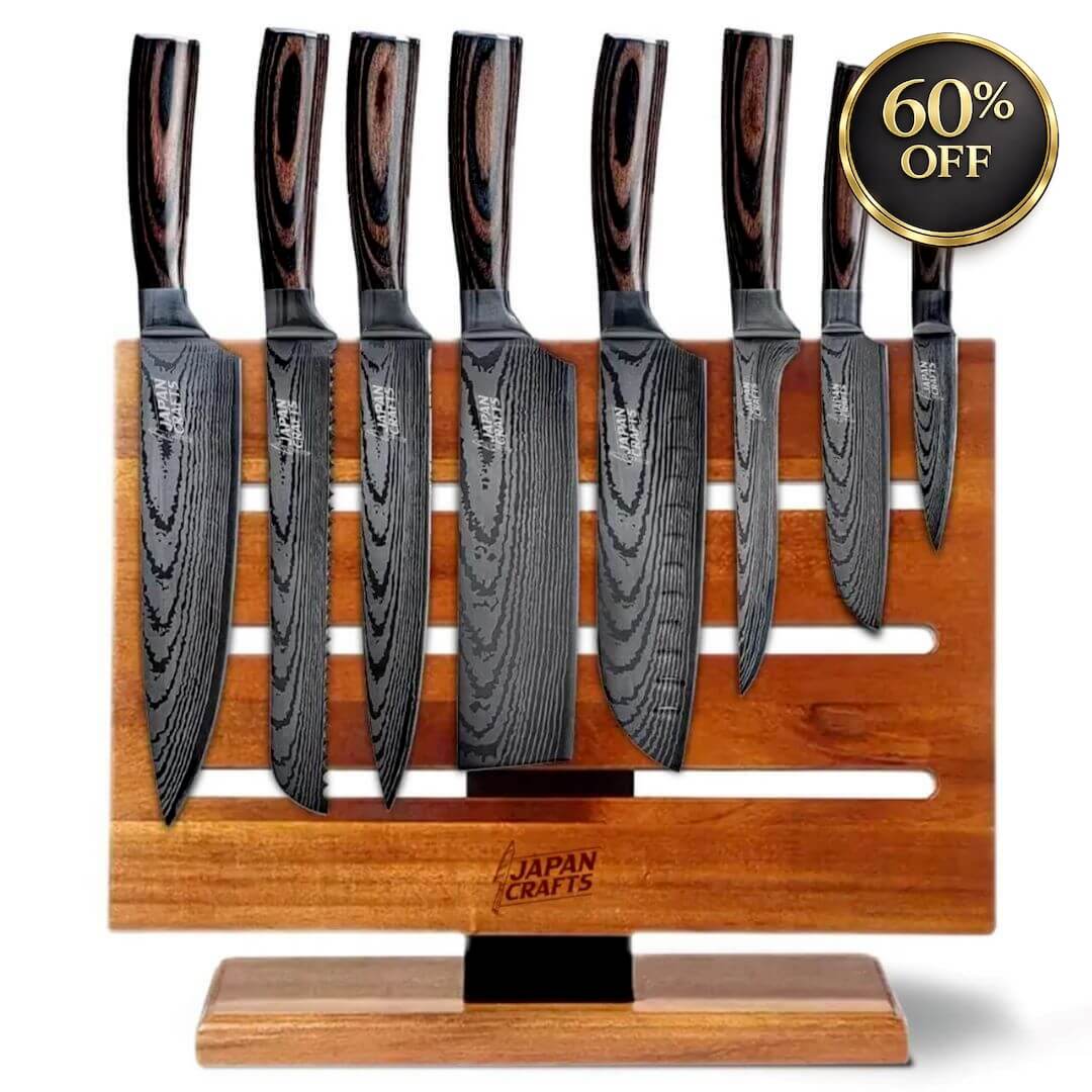 KOMOREBI Bundle -  Knifeset and Toromag knifeholder